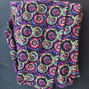 Lularoe OS Neon Swirls